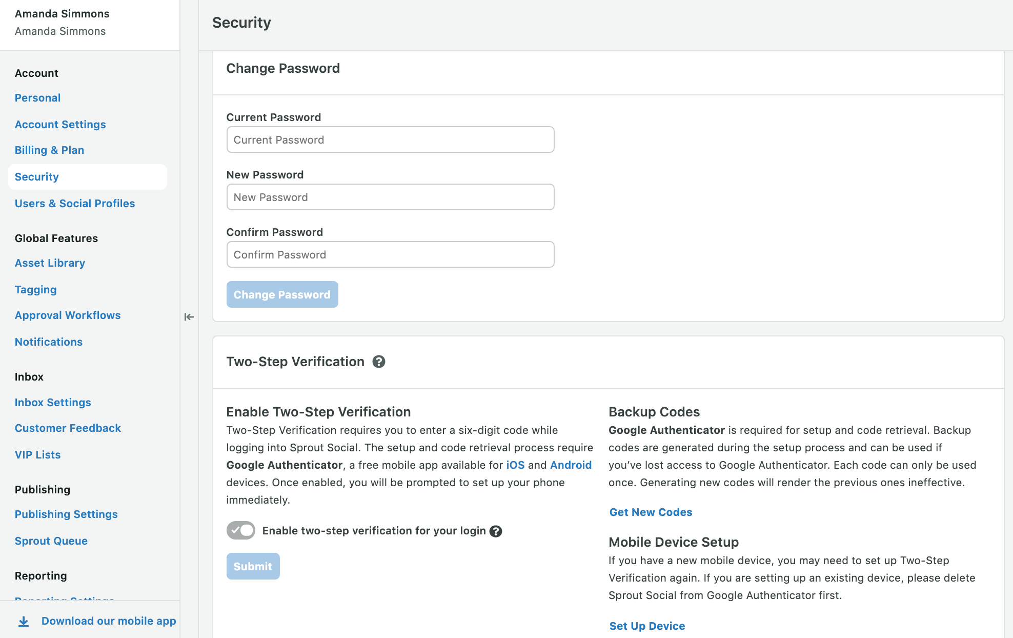 how to use google authenticator for facebook's two-step authentication