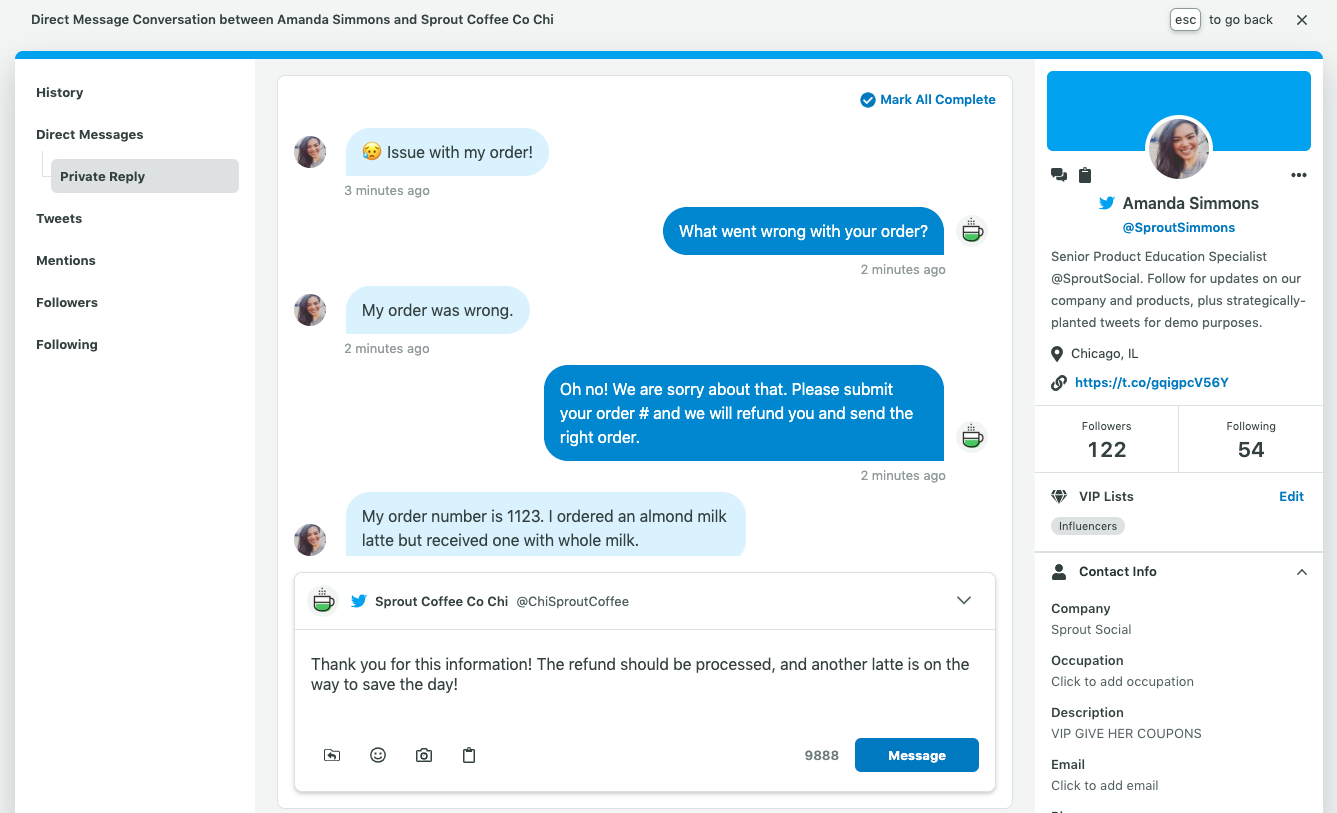 Sprout Social  Chatbots