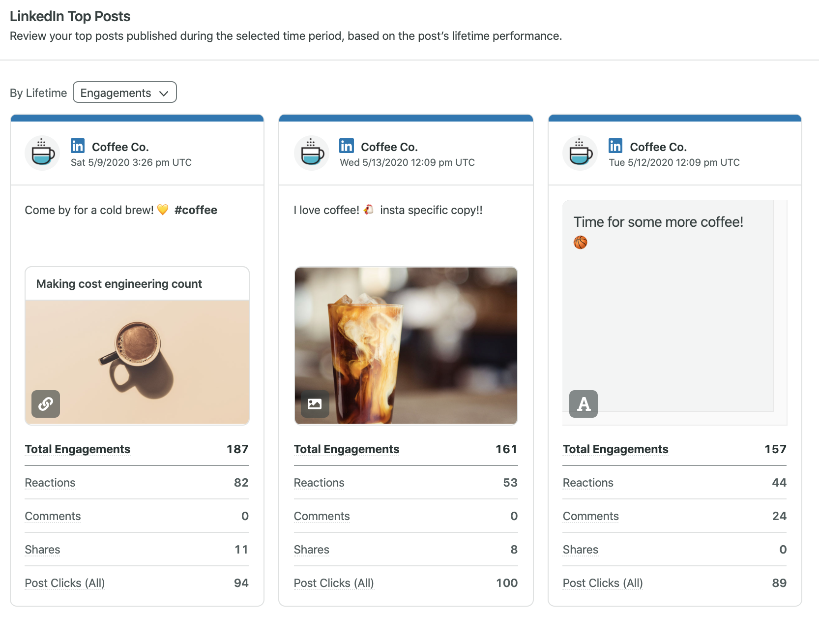 Track in-depth analytics for LinkedIn and other social media networks—all from a single dashboard with Sprout Social.