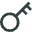 key icon to access the keyword command editor 