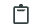 Icon representing Copy to Clipboard action.