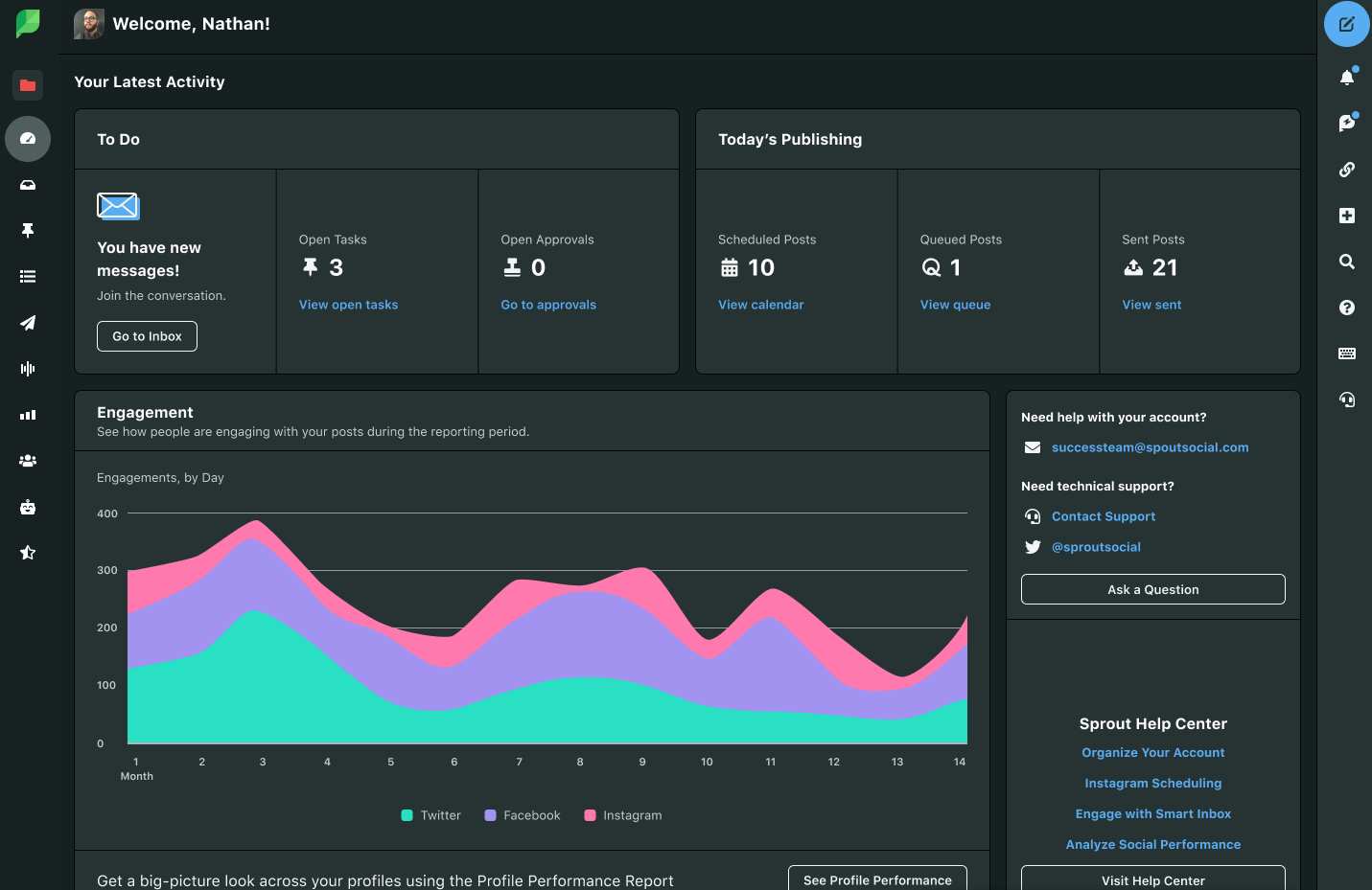 how-do-i-enable-dark-mode-sprout-social-support