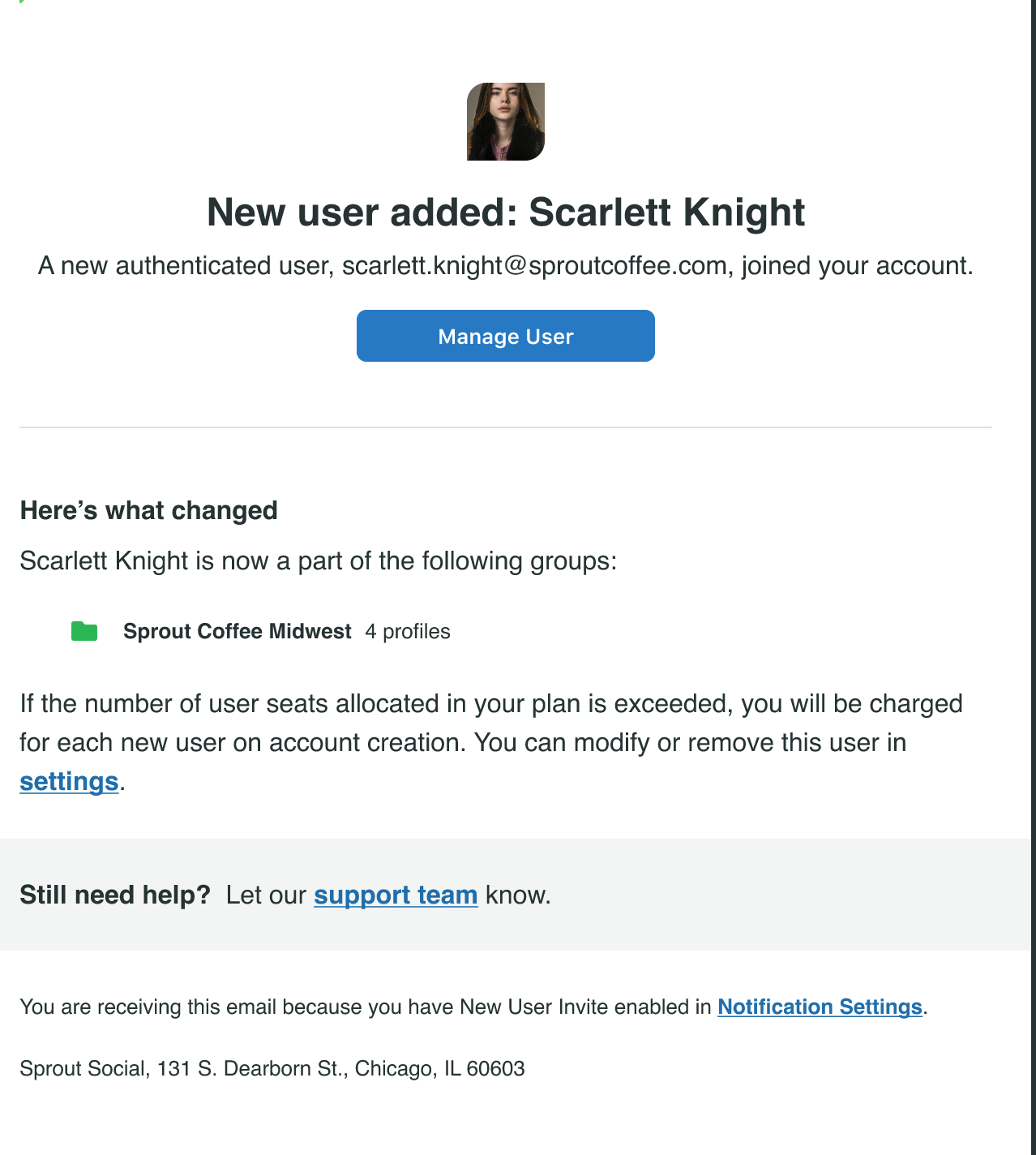 Changing your Login Email Address or Password – Sprout Social Support